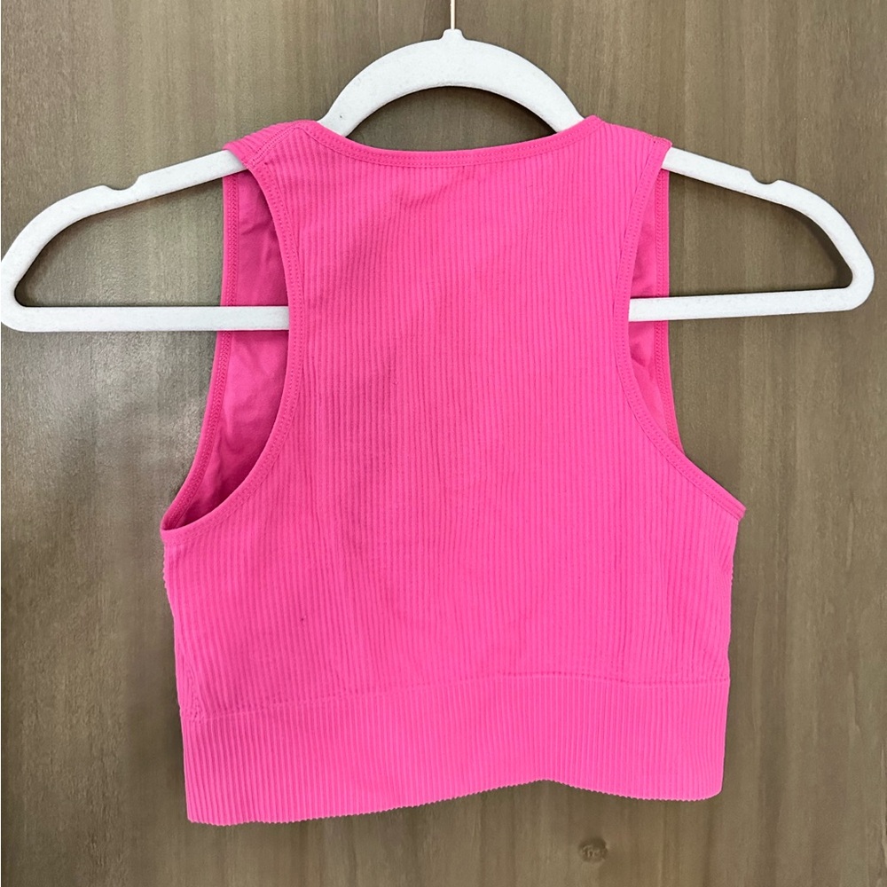 Garage Ribbed Crop Tank Top - Picture 3 of 3